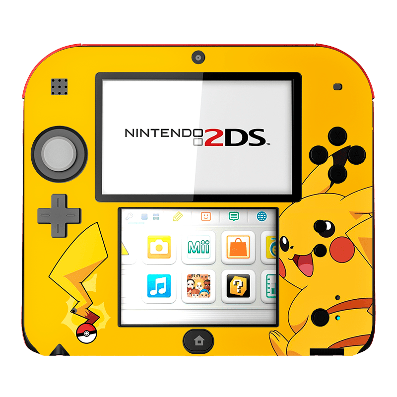 Pokemon Pikachu Nintendo 2DS Skin