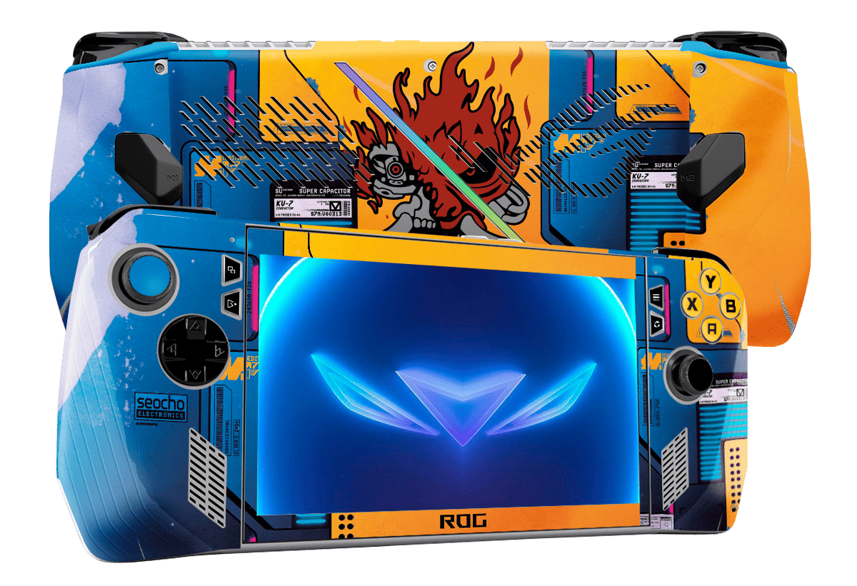Cyberpunk Skin Asus Rog Ally Xonebrand