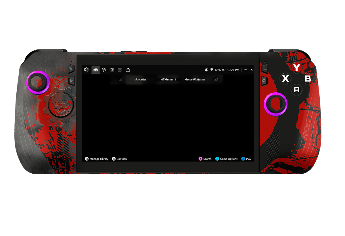 Skin para ASUS Rog Ally X edición Gears of War – Xonebrand