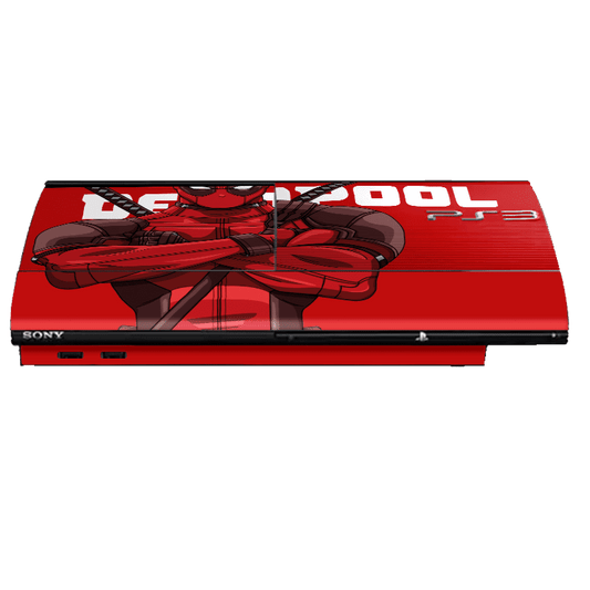 Deadpool PS3 Super Slim Skin