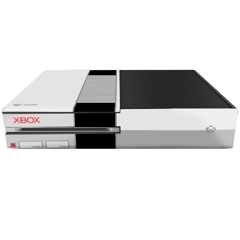 NES Skin Xbox One Fat Xonebrand