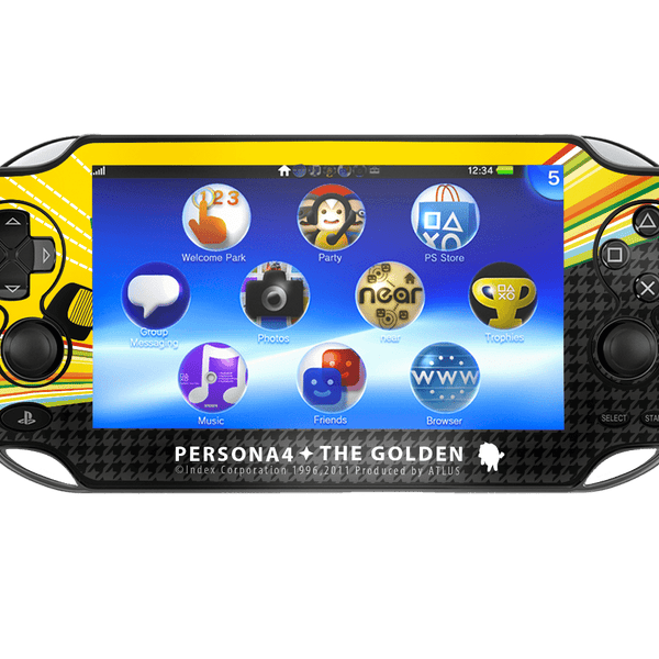 Persona 4 Skin Playstation Portable PSVita Fat