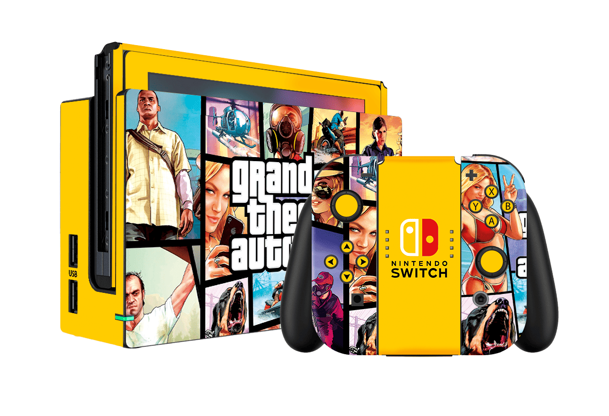 GTA Skin Nintendo Switch (2017) Xonebrand