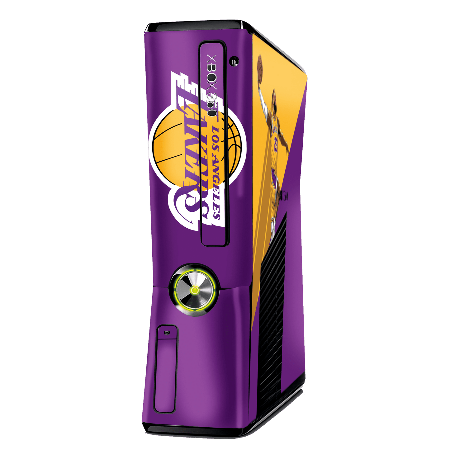 Lakers Xbox 360 Slim Bundle Skin