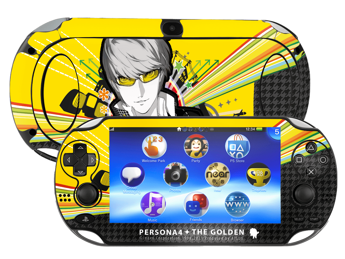 Persona 4 Skin Playstation Portable PSVita Fat