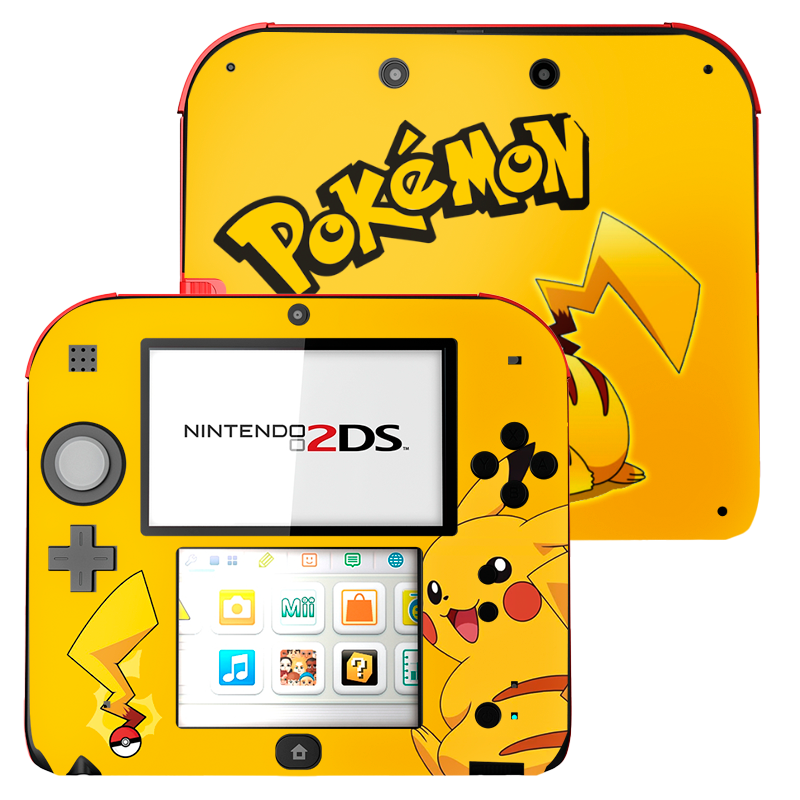 Pokemon Pikachu Nintendo 2DS Skin