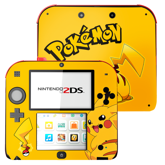 Pokemon Pikachu Nintendo 2DS Skin