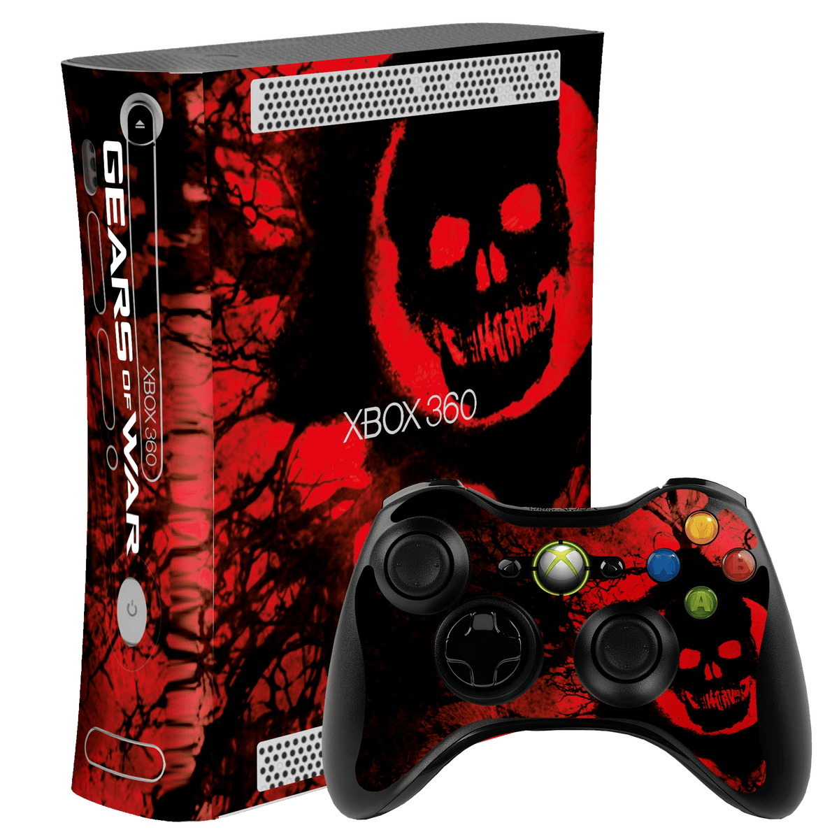 Gears of War Skin Xbox 360 Fat Xonebrand