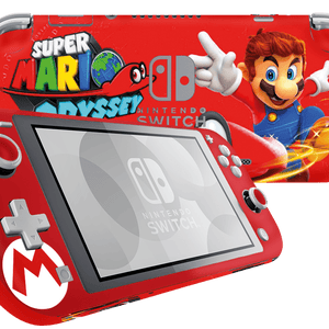 Super Mario Odyssey Nintendo Switch Lite Skin