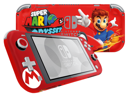 Super Mario Odyssey Nintendo Switch Lite Skin