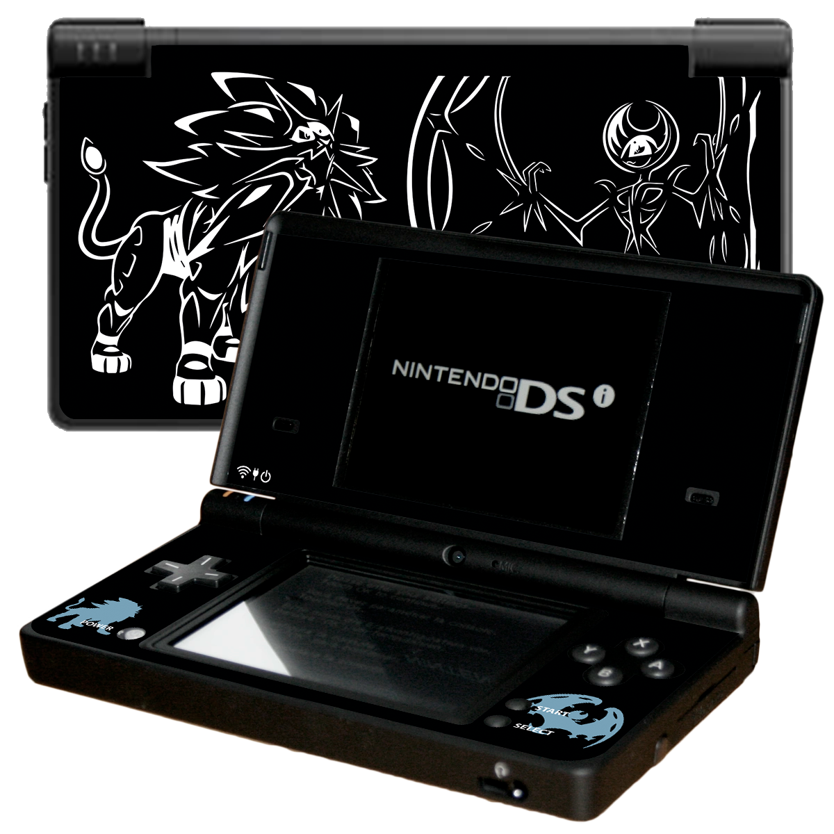 Pokemon Sol & Luna Skin Nintendo DSi (2008) Xonebrand