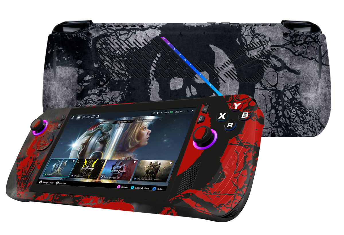 Gears of War Asus Rog Ally X Handheld Gaming Computer Skin