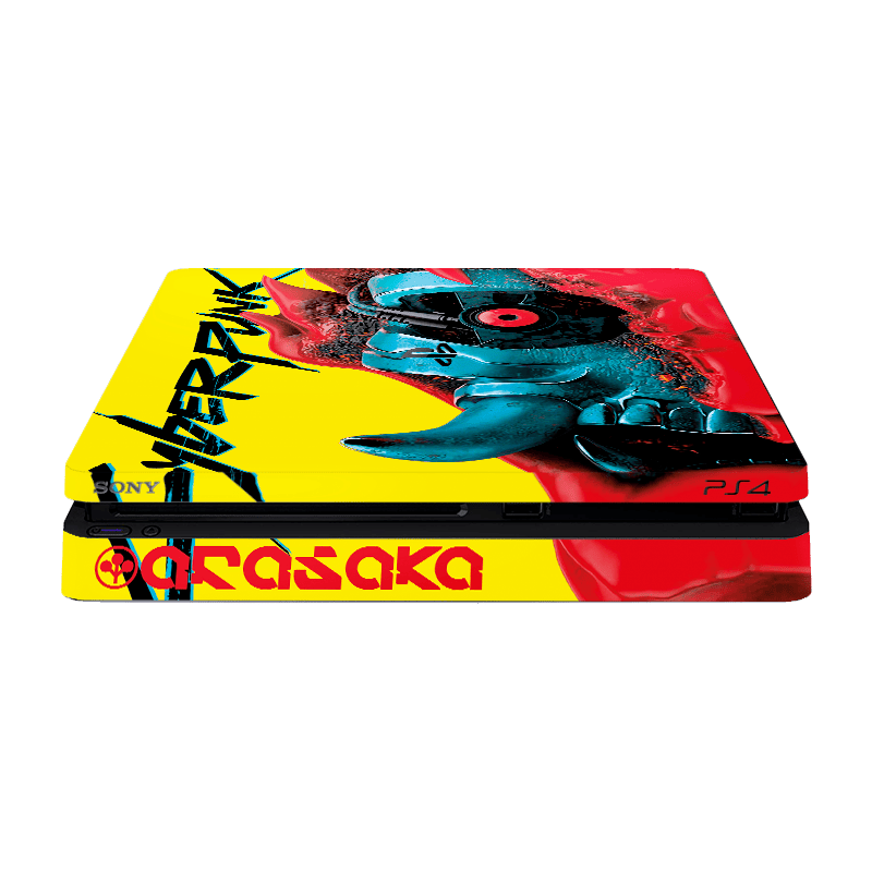 Cyberpunk 2077 Skin Playstation 4 Slim Xonebrand