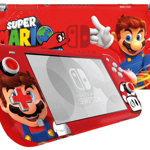 Super Mario Odyssey Skin Nintendo Switch Lite Xonebrand