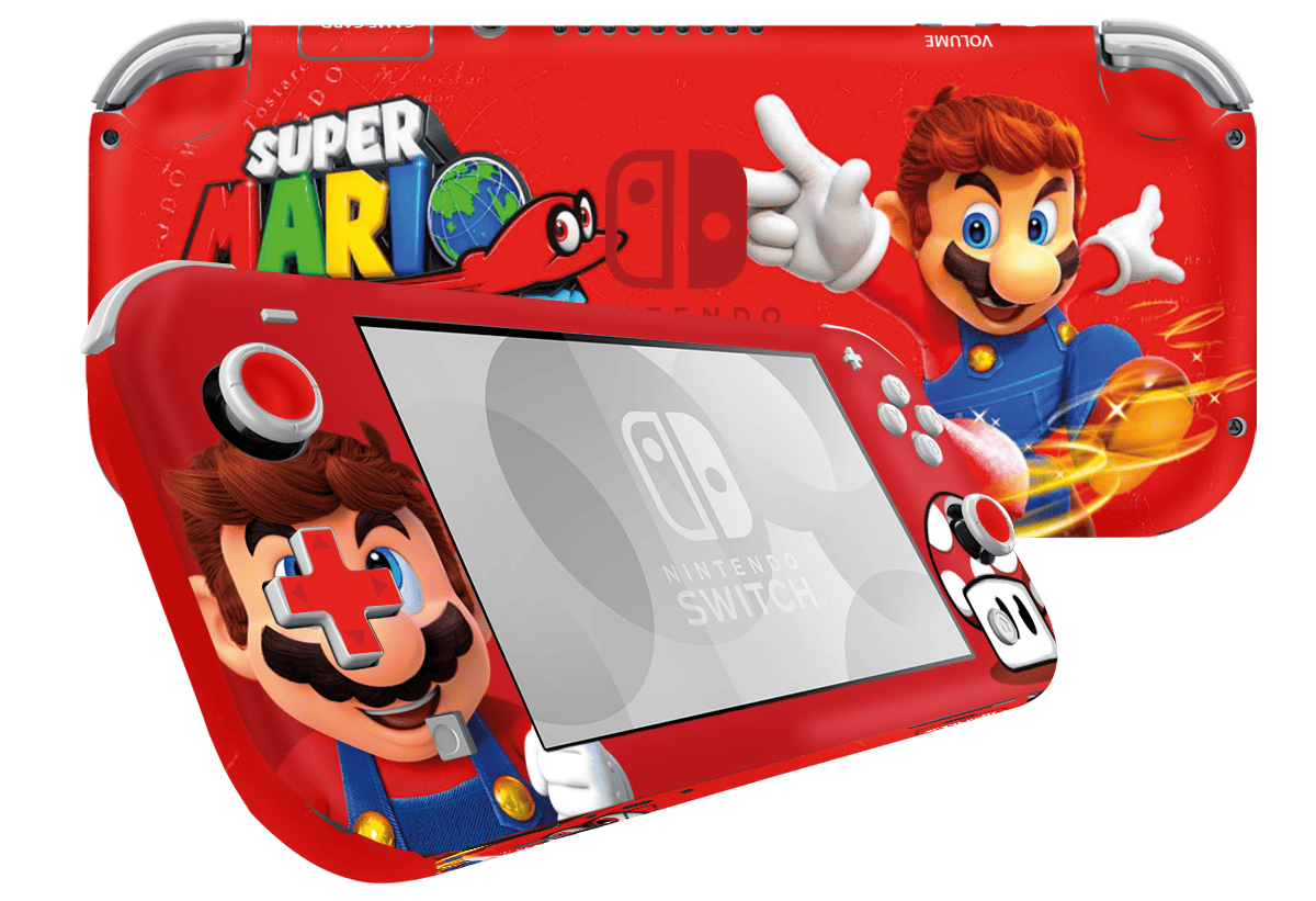 Super Mario Odyssey Skin Nintendo Switch Lite Xonebrand