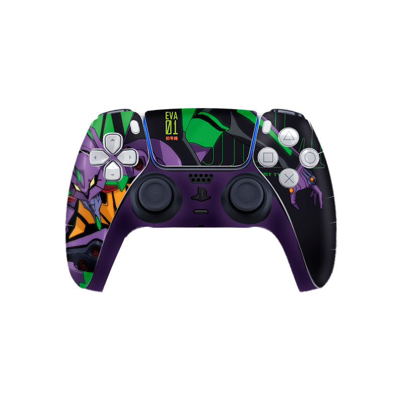Evangelion Eva 01 Skin Playstation 5 DualSense Full Xonebrand