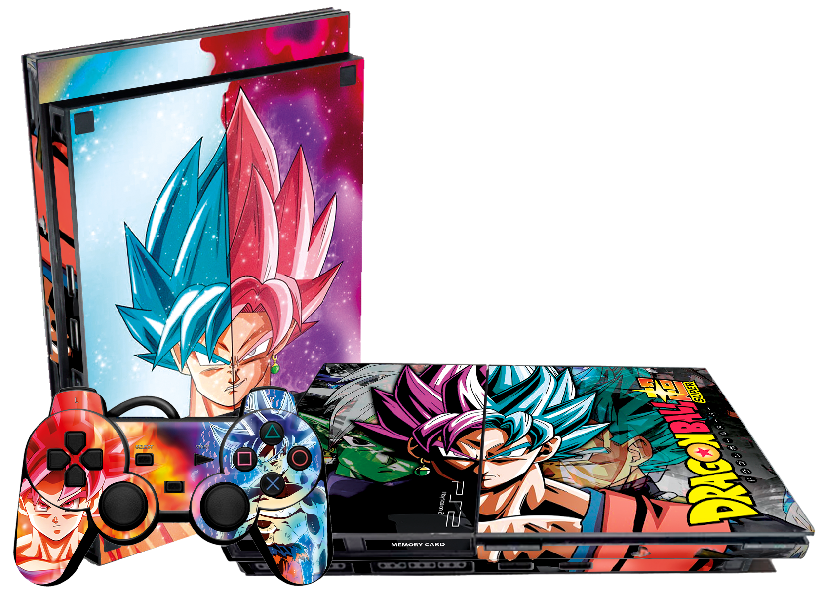 Dragon Ball Super Skin Playstation 2 Slim Xonebrand
