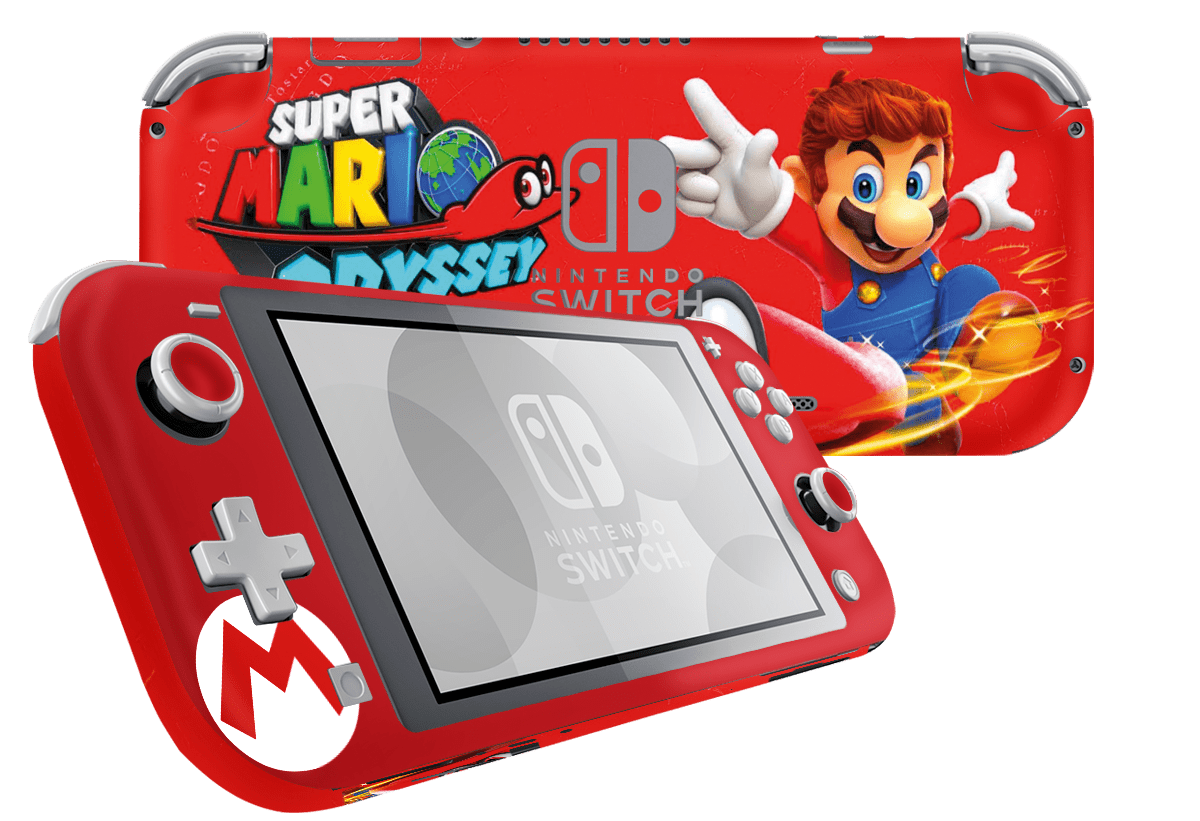 Super Mario Odyssey Skin Nintendo Switch Lite