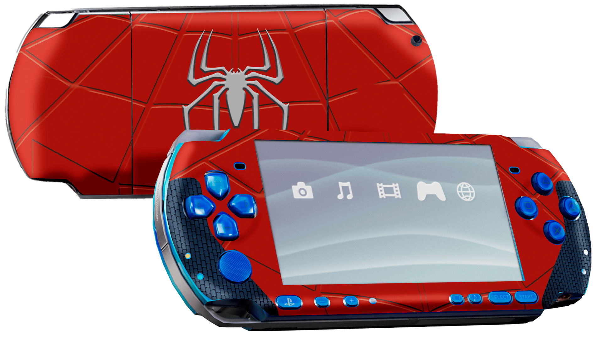 Spider-Man PSP portátil para juegos Bundle Skin