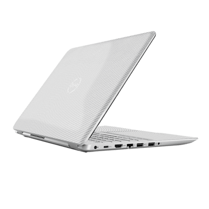 Fibra Carbono Blanco Dell Inspiron Skin