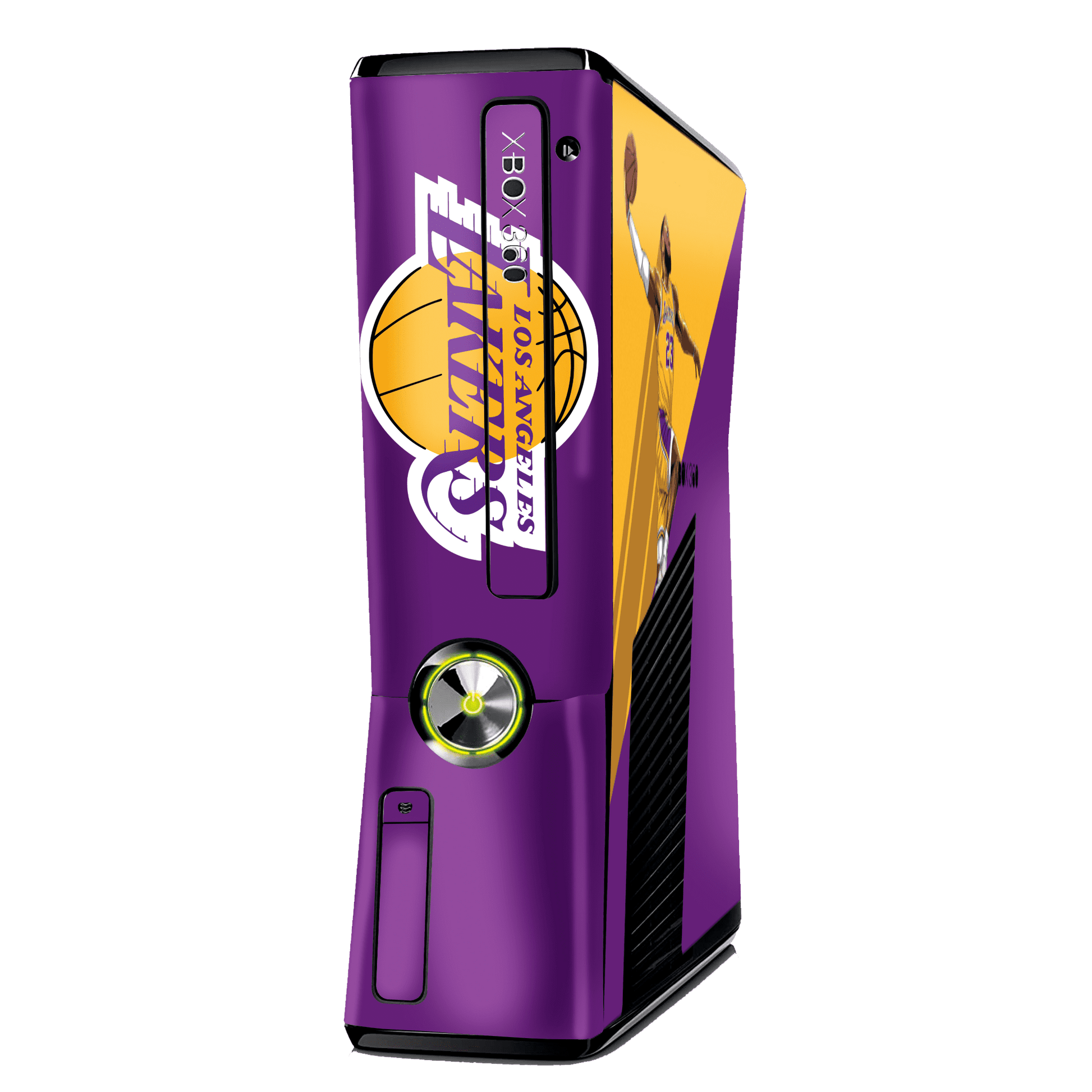 Lakers Skin Xbox 360 Slim