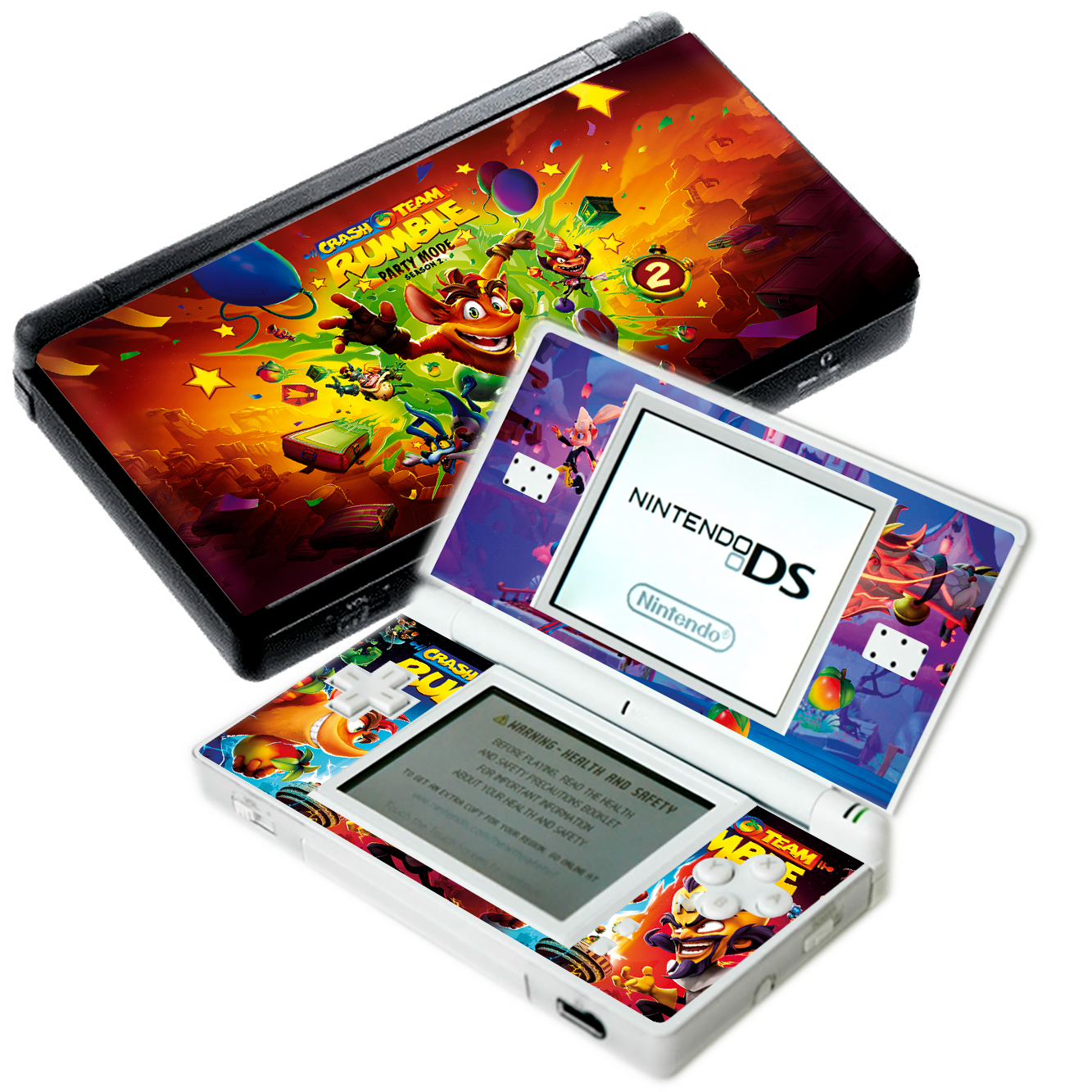 Crash Skin Nintendo DS Lite Xonebrand
