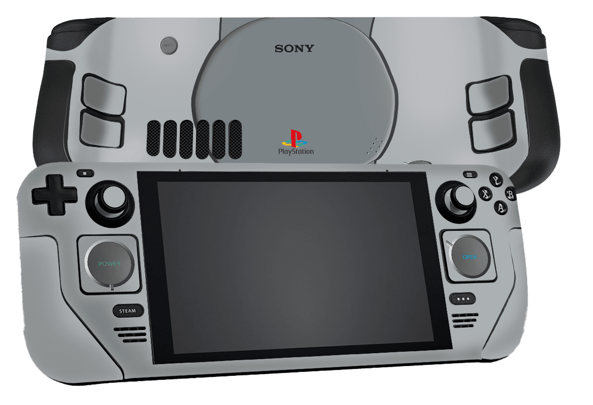 Edicion Ps1 Steam Deck Handheld Gaming Computer Skin