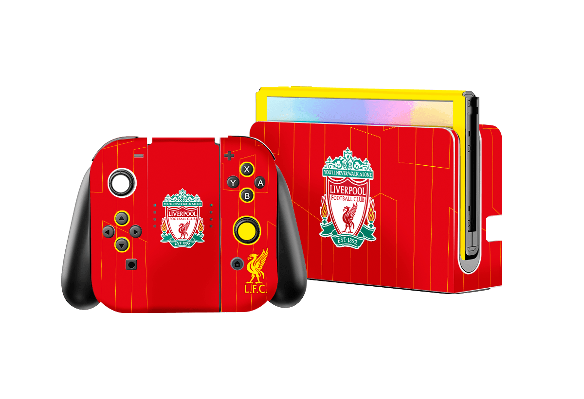 Liverpool F.C Nintendo Switch Oled (2021) Skin