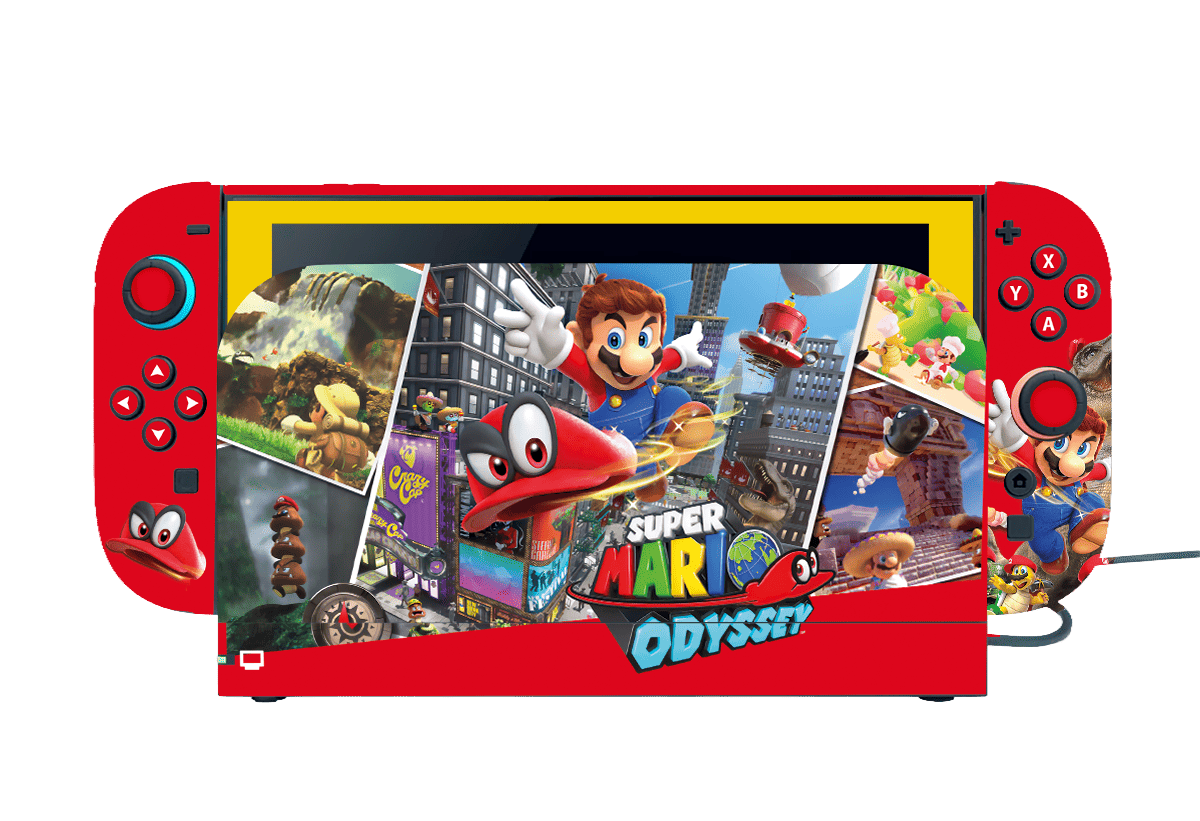 Mario Odyssey Skin Nintendo Switch 2 (2025) Xonebrand