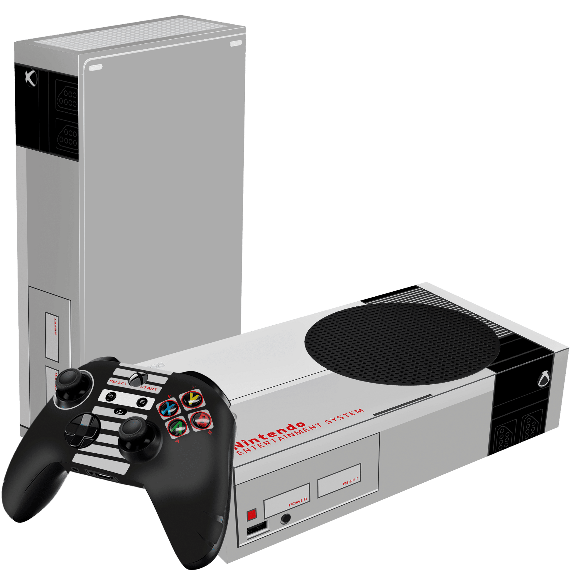 NES Xbox Series S Bundle Skin