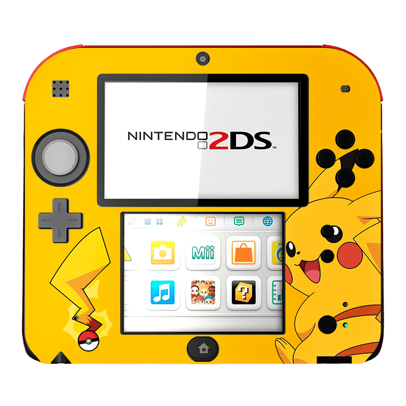 Skin para Nintendo 2Ds edición Pokemon Pikachu  – Xonebrand