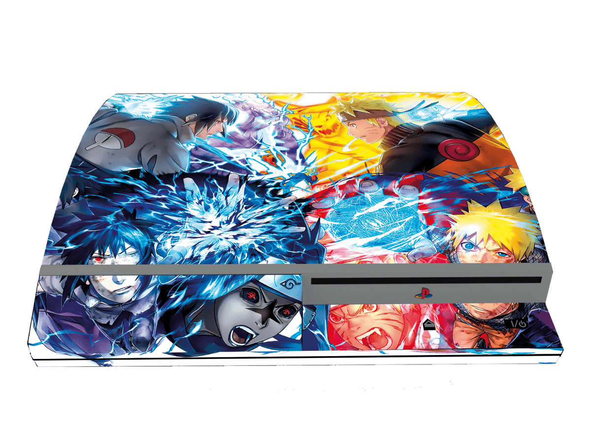 Naruto Skin Playstation 3 Fat Xonebrand