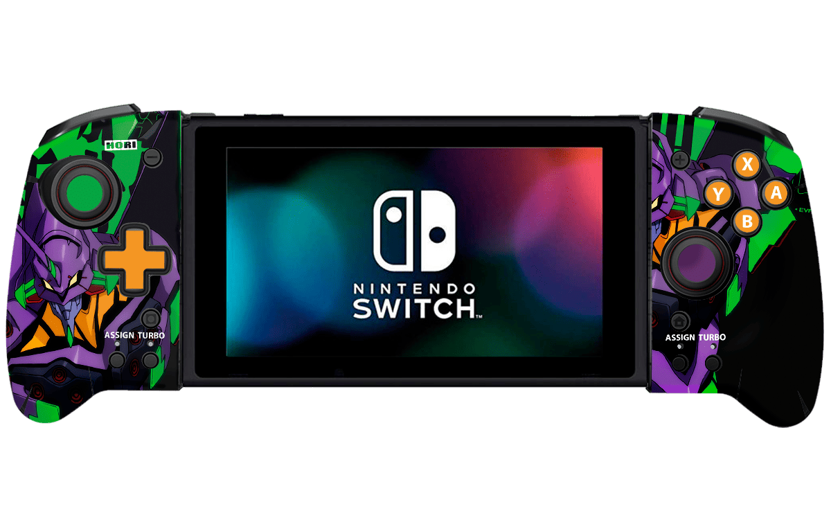 Evangelion Eva 01 Nintendo Switch Hori Split Pad Pro Skin Xonebrand