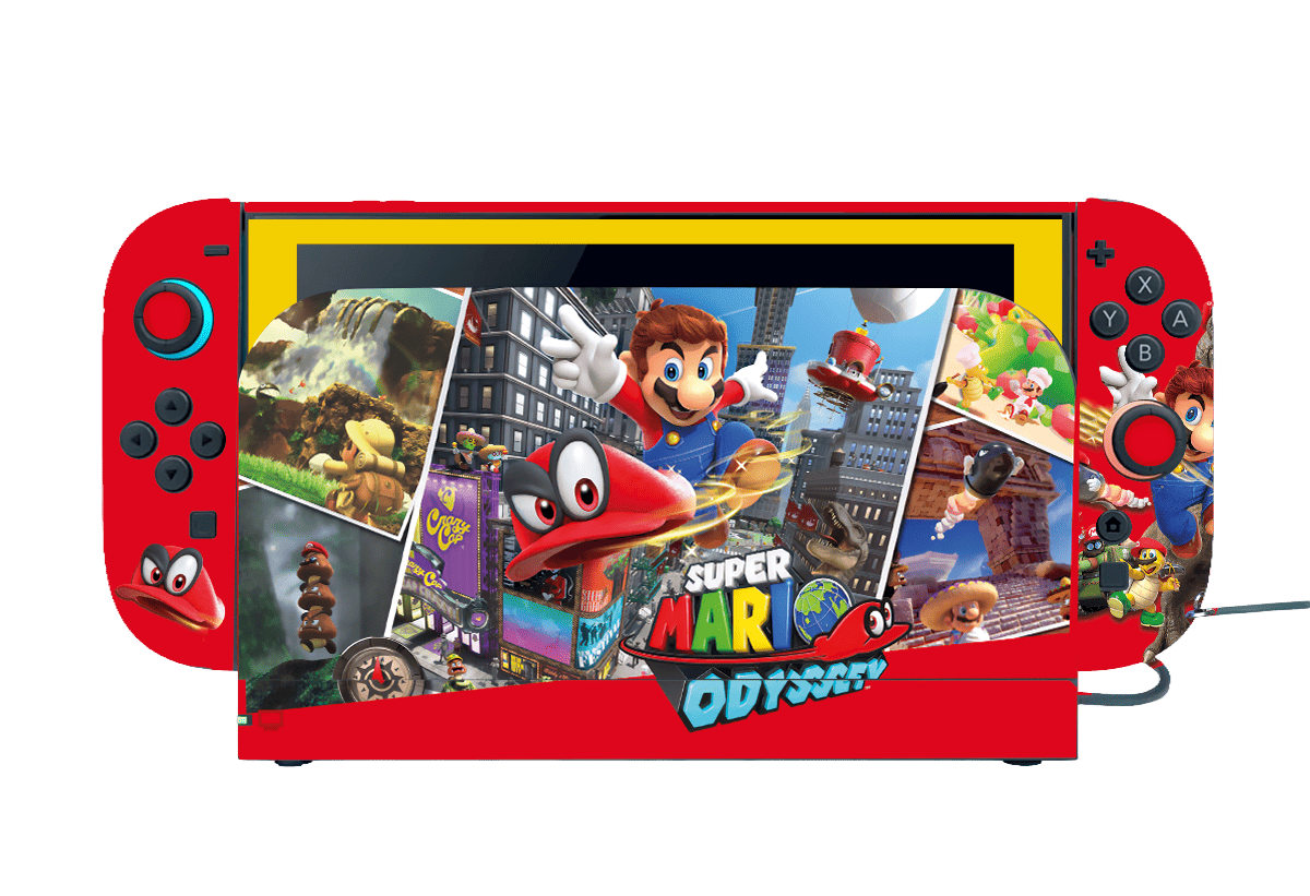 Mario Odyssey Skin Nintendo Switch 2 (2025)