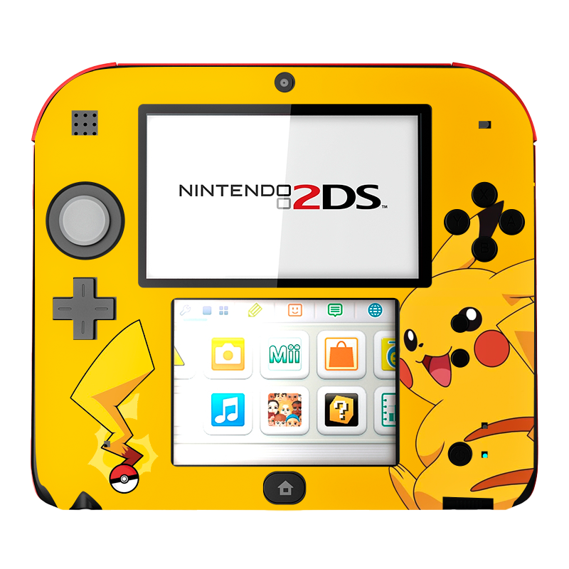 Pokemon Pikachu Nintendo 2DS Skin