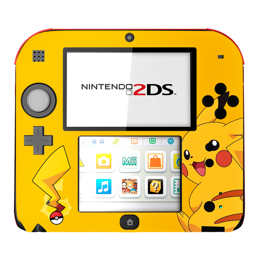 Pokemon Pikachu Nintendo 2DS Skin