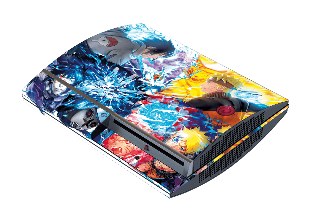 Naruto Skin Playstation 3 Fat Xonebrand