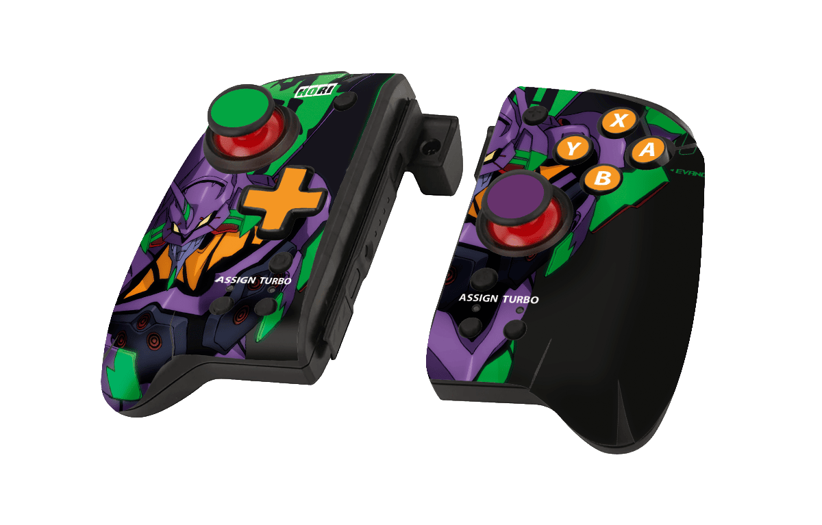 Evangelion Eva 01 Nintendo Switch Hori Split Pad Pro Skin Xonebrand