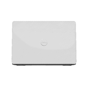 Fibra Carbono Blanco Dell Inspiron Skin