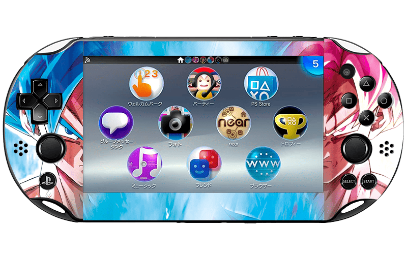 Dragon Ball Super Skin Playstation Portable PSVita Slim