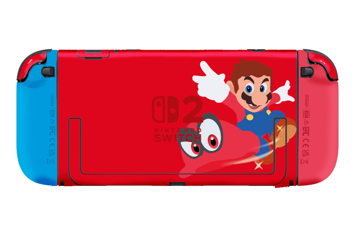 Mario Odyssey Skin Nintendo Switch 2 (2025)