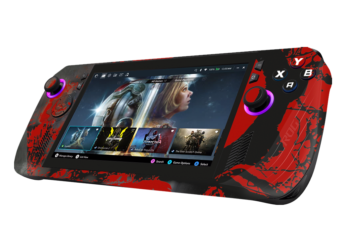 Gears of War Asus Rog Ally X Handheld Gaming Computer Skin