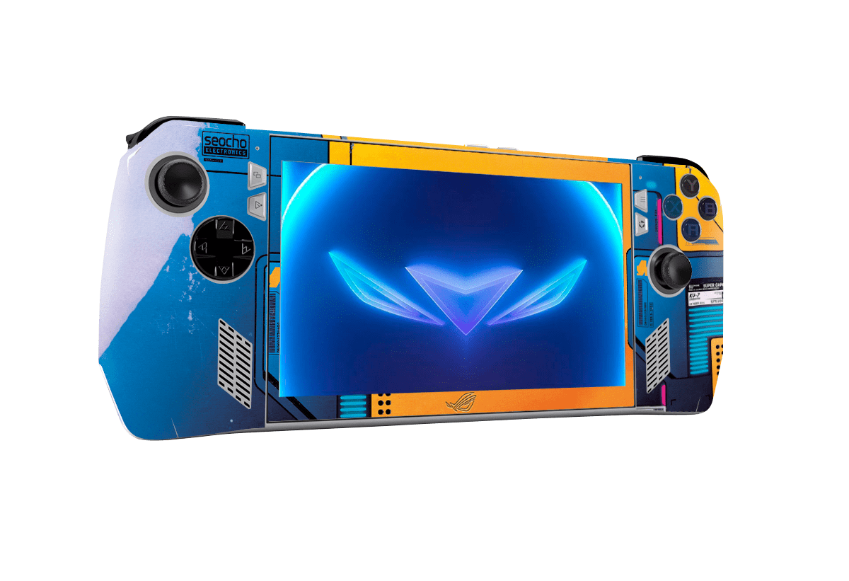 Cyberpunk Asus Rog Ally Handheld Gaming Computer Skin