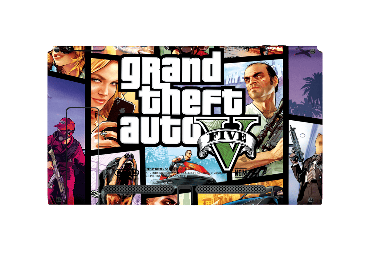 GTA Skin Nintendo Switch (2017) Xonebrand