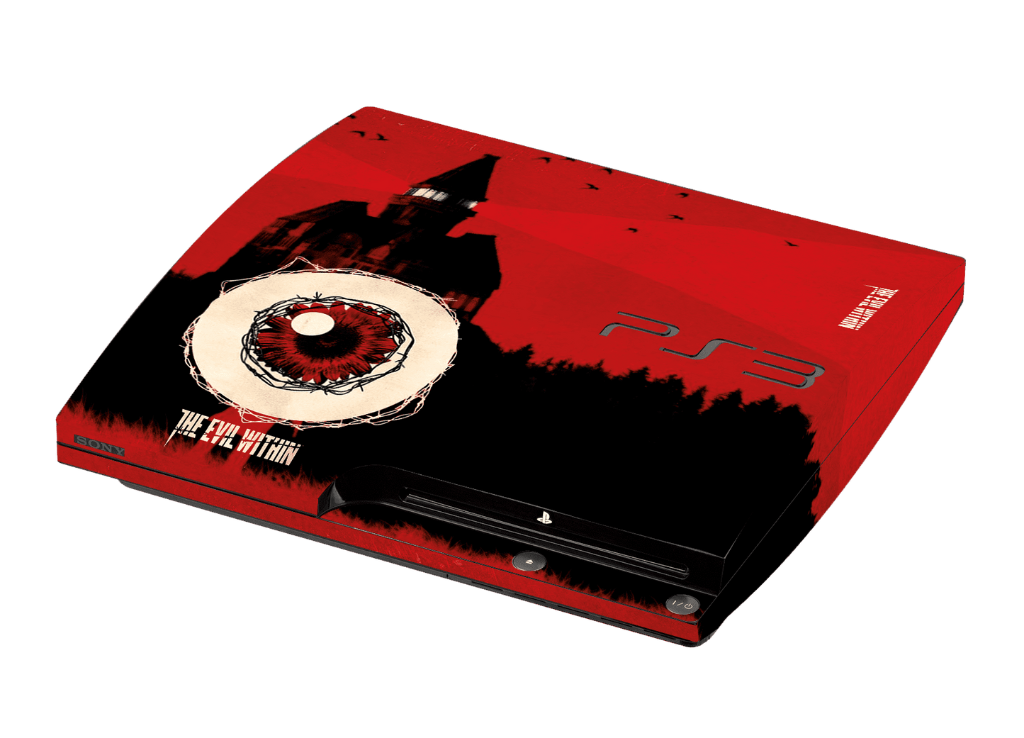 The Evil Whitin PS3 Slim Bundle Skin