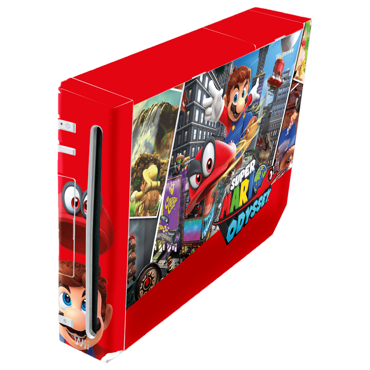 Super Mario Odyssey Skin Nintendo Wii (2006) Xonebrand