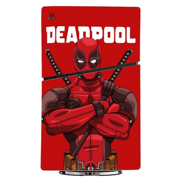 Deadpool Skin Playstation 5 Slim