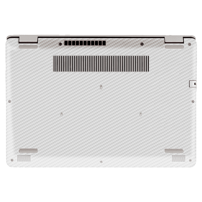 Fibra Carbono Blanco Dell Inspiron Skin