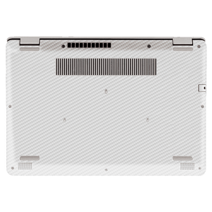 Fibra Carbono Blanco Dell Inspiron Skin