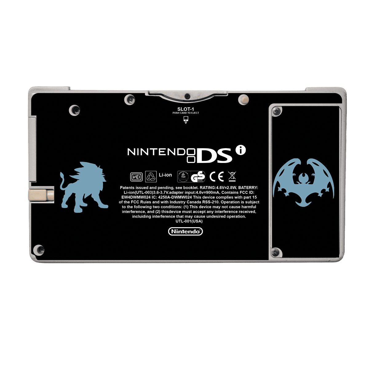 Pokemon Sol & Luna Skin Nintendo DSi (2008) Xonebrand